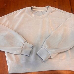 lululemon athletica Light Gray Sweatshirt